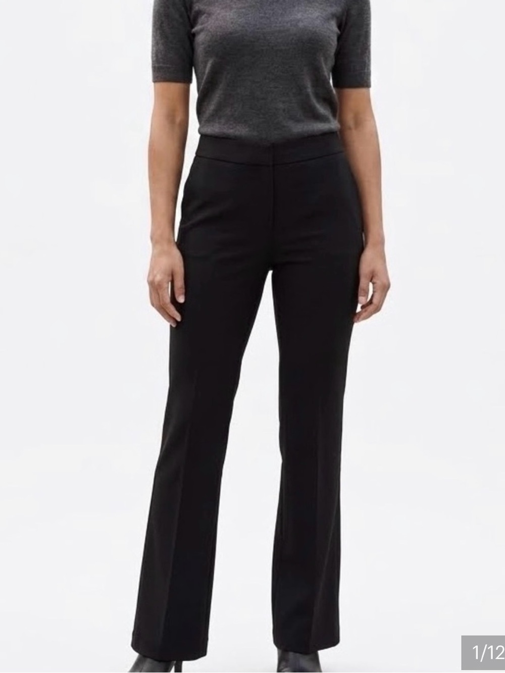 Boden black pants size 8